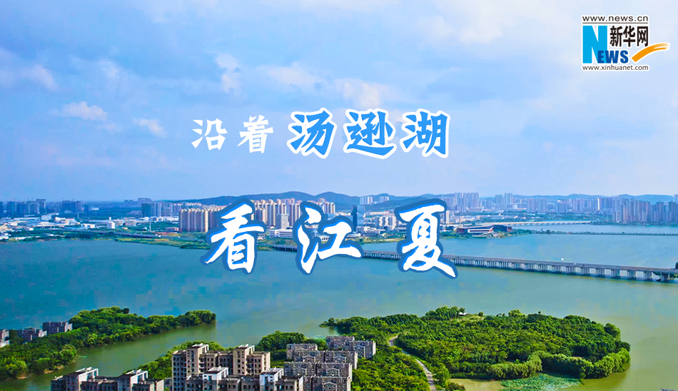 沿著(zhù)湯遜湖看江夏